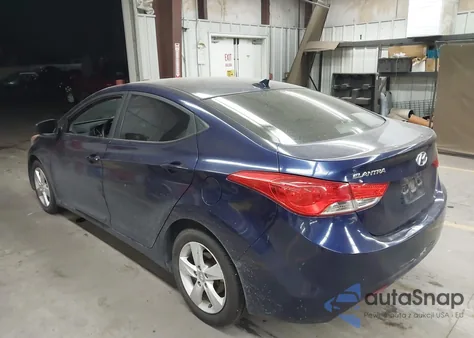 2013 Hyundai Elantra Gls z USA, uszkodzony, nr VIN 5NPDH4AE4DH343740